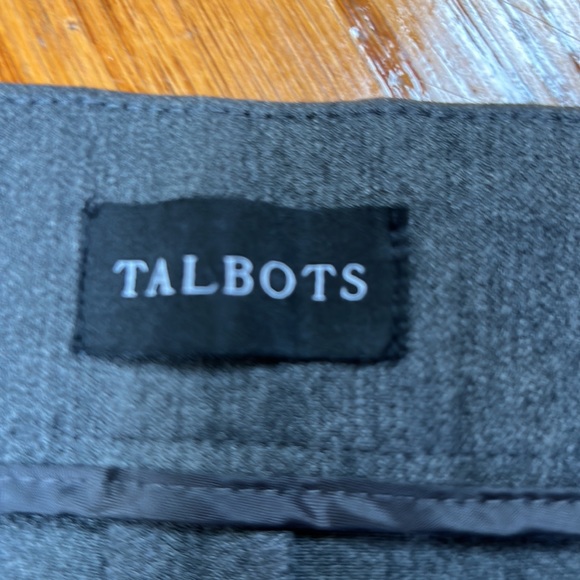 Talbots charcoal gray Refined Bi-Stretch Pant.  Size 12. - Picture 3 of 16